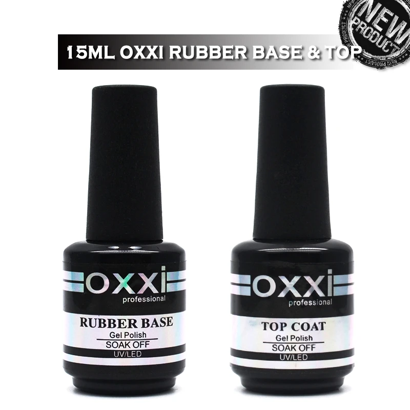 OXXI New Nail Rubber Base Coat Thick Gel Varnish Semi Permanant UV Gellak Primer for Nails Matte Top Coat Nail Art Hybrid Tops