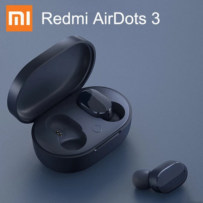 Original Xiaomi Redmi AirDots 3 Wireless Bluetooth 5.2 Fast Charging Earphone Stereo Bass With Mic Waterproof Noise reduction