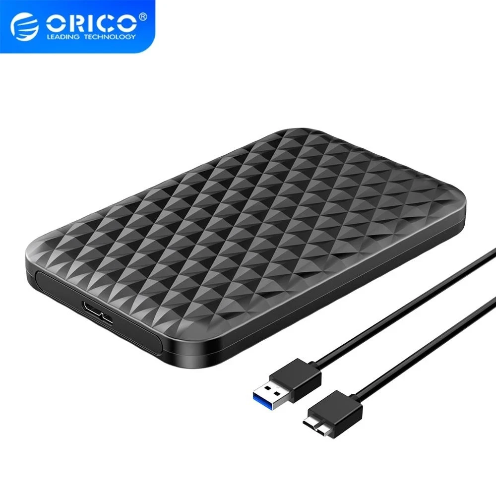 ORICO 2.5 inch SSD Case SATA3.0 to USB 3.0 5 Gbps 4TB HDD SSD Enclosure Support UASP HD Portable External Hard drive Disk Box