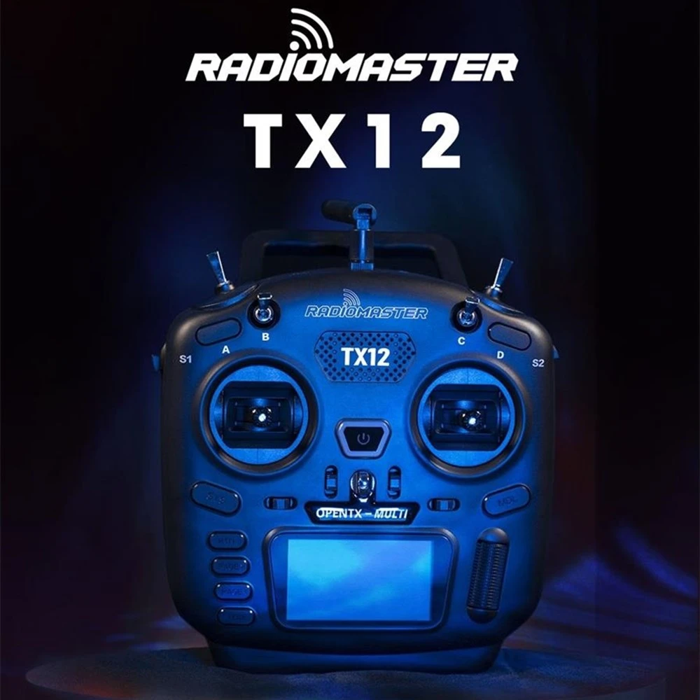 RadioMaster TX12 OpenTX Multi-Module 16ch Compatible Digital Proportional Radio System Transmitter for RC FPV Racing Drone