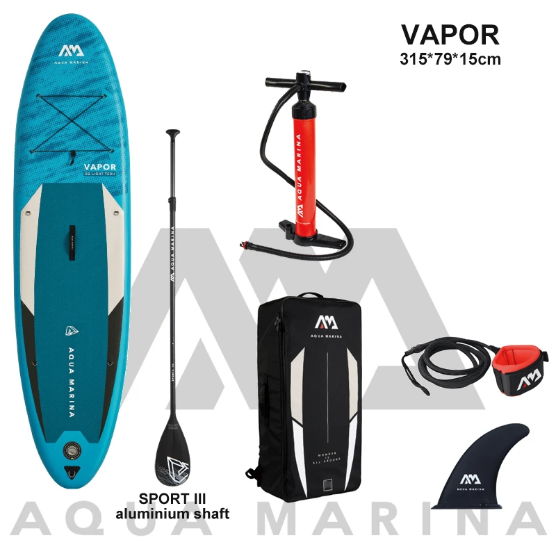 AQUA MARINA NEW SIZE 330*81*15cm inflatable surfboard 2021 FUSION stand up paddle surfing board water sport sup board ISUP