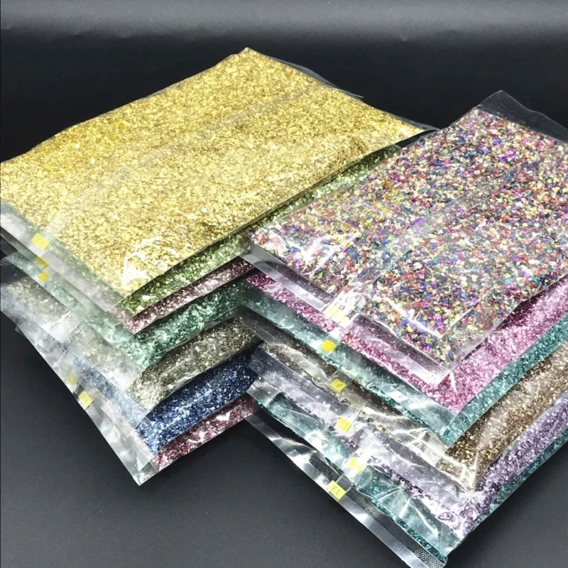 50G Decorative Crystals Broken Stones Bulk Resin Fillers For DIY UV Resin Epoxy Resin Jewelry Mold Fillings Art Crafts