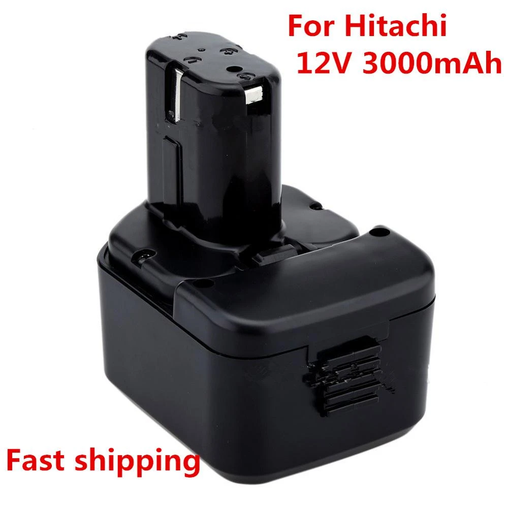 High Quality 3000mAh 12V 3.0Ah Battery for Hitachi EB1214S 12V EB1220BL EB1212S WR12DMR CD4D DH15DV C5D