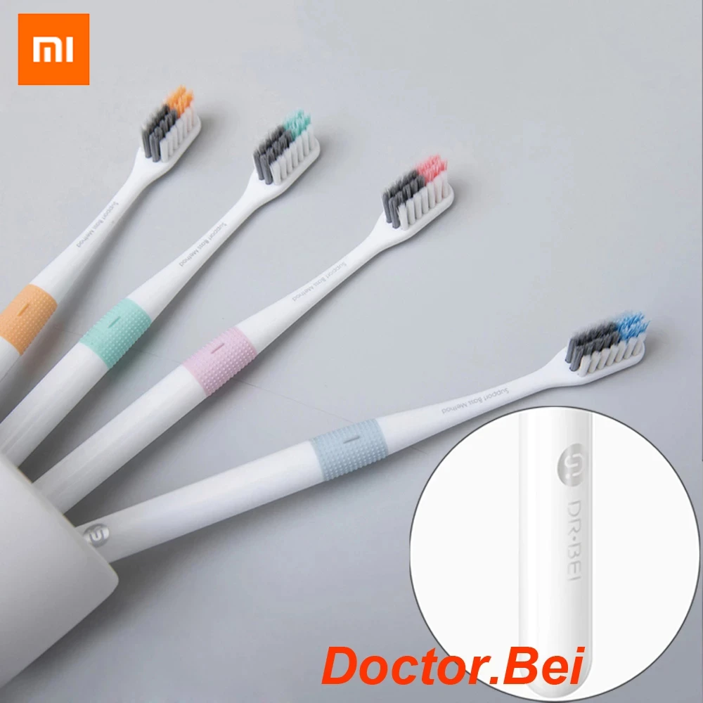 Xiaomi Doctor Bei Tooth Mi Bass Method Sandwish-bedded better Brush Wire 4 Colors Not Including Travel Box For Youpin smart home