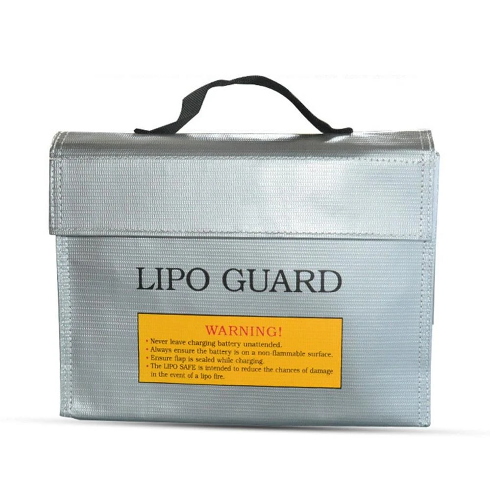 Portable Lithium Battery Guard Bag Fireproof Explosion-proof Bag RC Lipo Battery Safe Bag Guard Charge Protecting Bag RC Parts