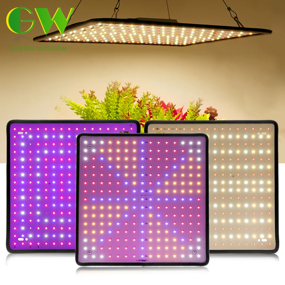LED Grow Light Panel Full Spectrum Growing Lamps for Plants Indoor Phytolamp Board for Flowers Greenhouse Grow Tent EU/US Plug