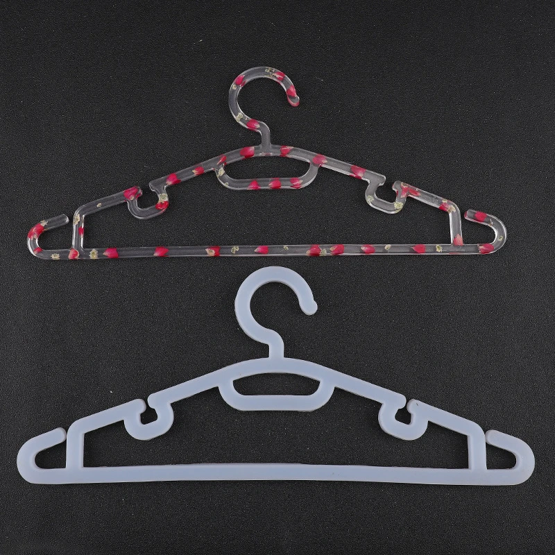 Hanger Resin Mold DIY Epoxy Resin Glue Silicone Mold Clothing Storage Rack Hook Household Hanger Non-Slip No Trace Decoration