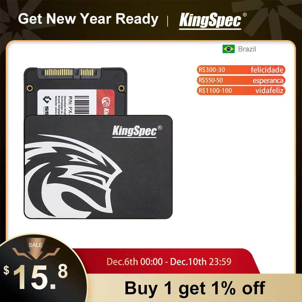 Kingspec SSD 240GB 120GB 480GB 1TB SSD 2.5 Hard Drive Disk Disc Solid State Disks 2.5 