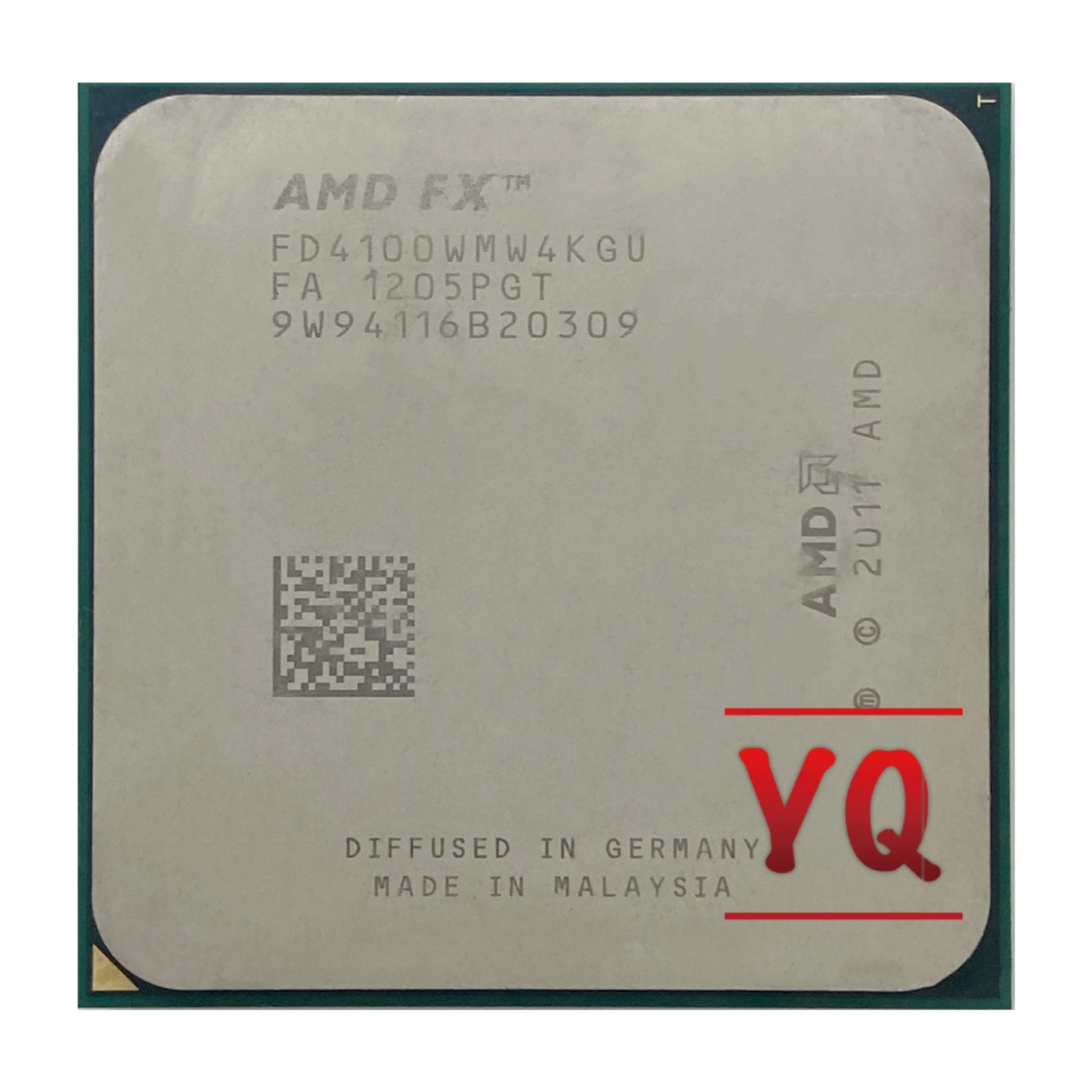 AMD FX-Series FX4100 FX-4100 FX 4100 3.6 GHz Quad-Core CPU Processor FD4100WMW4KGU Socket AM3+