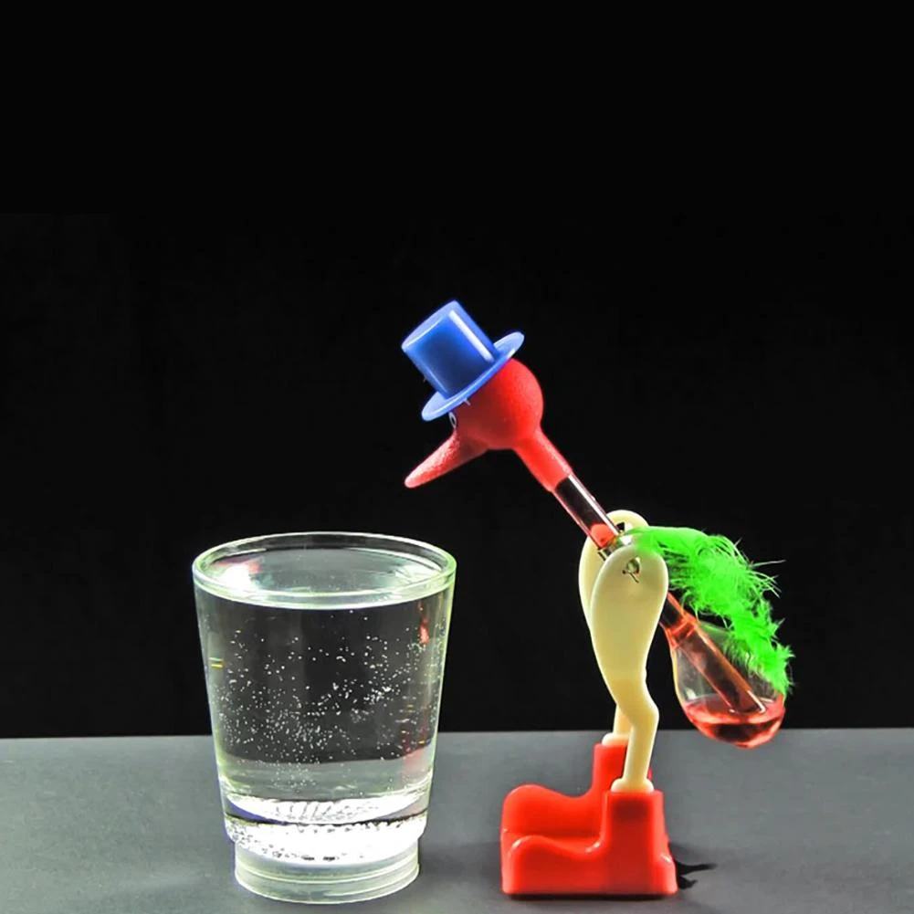 Gifts Desk Liquid Educational Non-Stop Toy Interactive Funny Kids Drinking Bird Duck Dipping Perpetual Motion Lucky