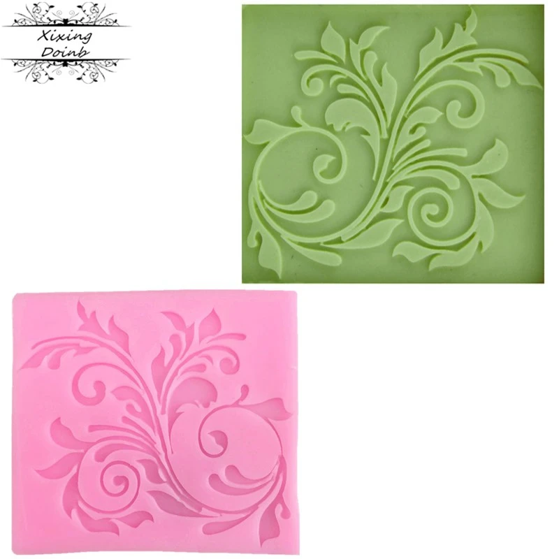 Silicone cake lace pad silicone lace mold fudge cake decoration tool border decoration lace mold baking