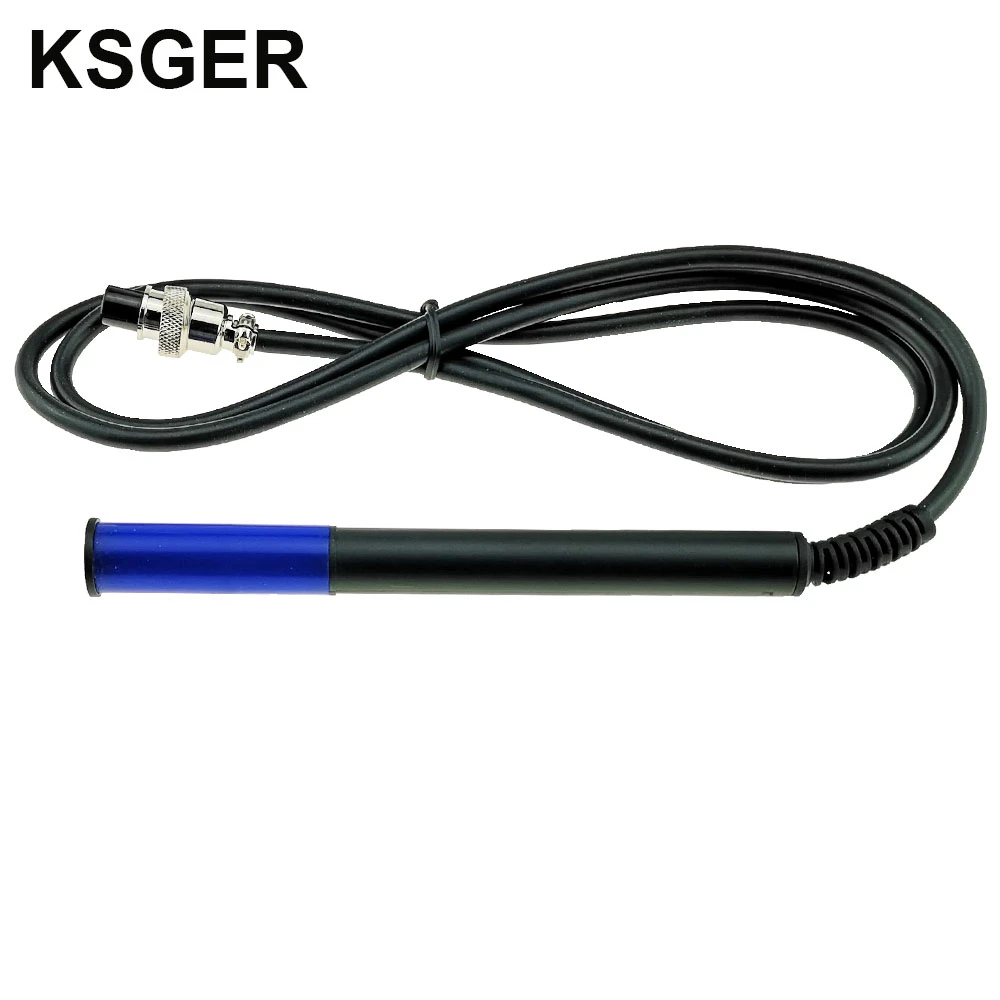 KSGER New T12 ABS Plastic DIY FX9501 Handle STM32 OLED Soldering Iron Station Pen Welding Tip Silicone Electric Tools V2.1S V2.0