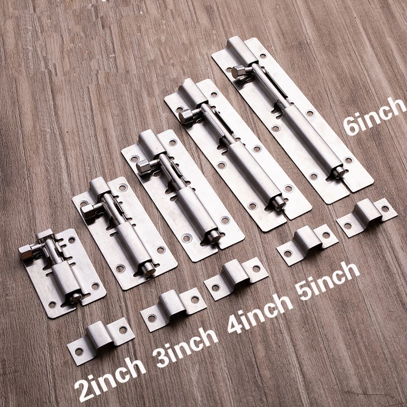 Factory Direct Selling Hardware Stainless Steel Bolt Security Door Bolt Insert  Bolt
