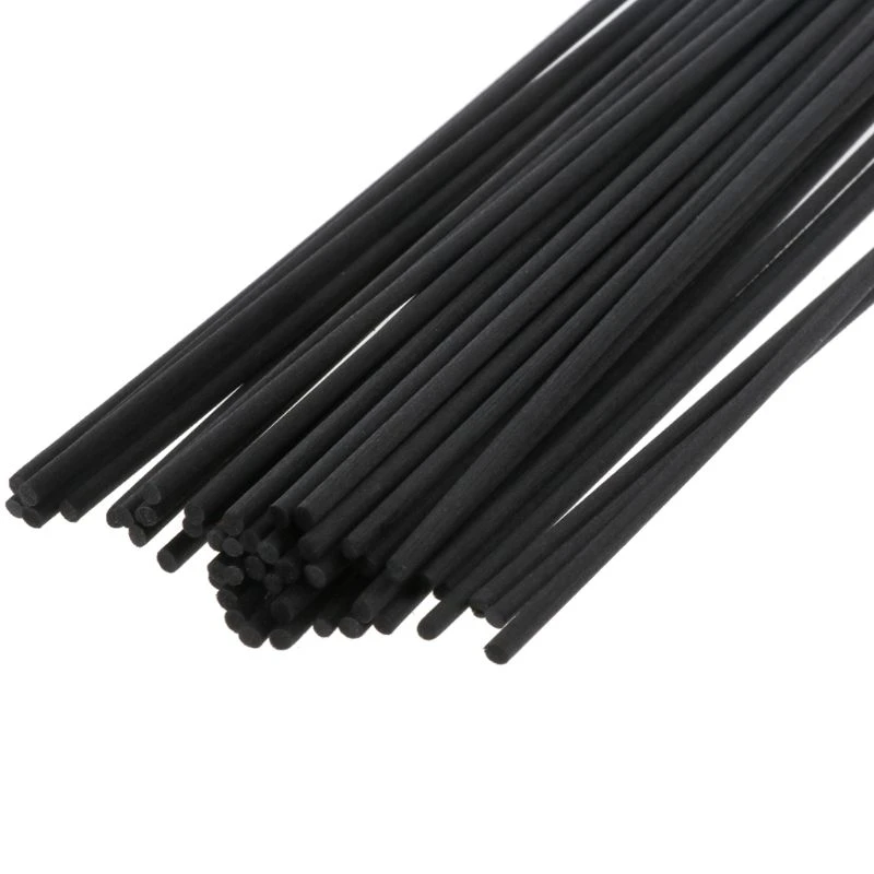 50Pcs 30cmx3mm Fiber Sticks Diffuser Aromatherapy Volatile Rod for Home Fragrance Diffuser Home Decoration G32C