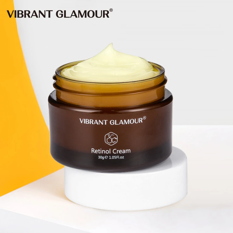 VIBRANT GLAMOUR Retinol Face Cream Firming Lifting Anti-Aging Remove Wrinkle Brightening Moisturizing Cream Skin Face Care TSLM2