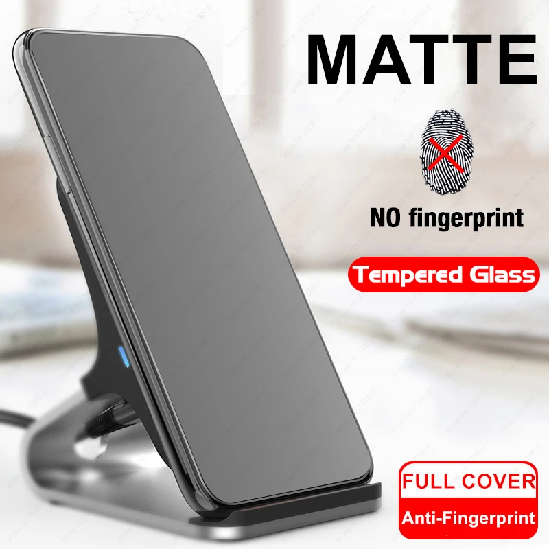 Matte Anti-fingerprint Tempered Glass for huawei honor 10 20 pro lite 10i 20i 9x Pro screen protector for Honor 8x 8c 7c 7a pro