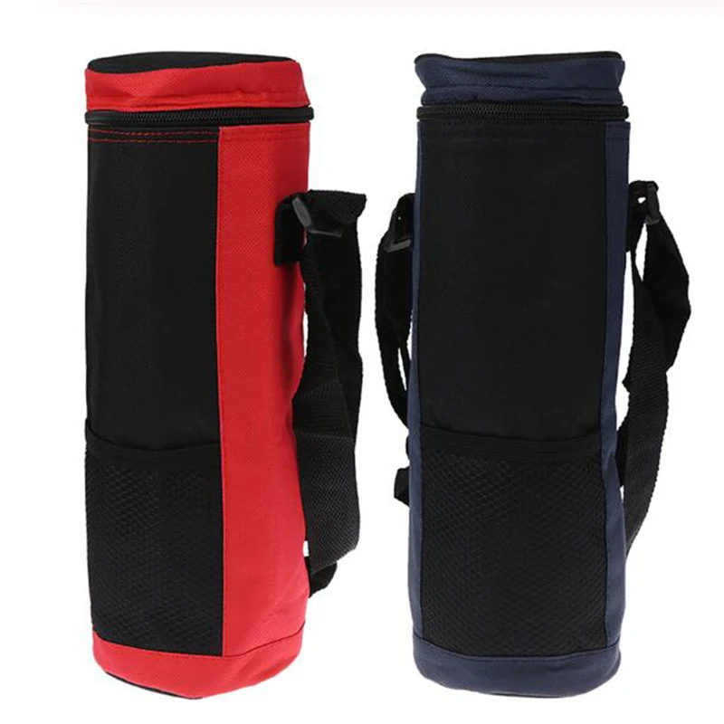 Water Bottle Tote Bag Universal Water Bottle Pouch Large Capacity Insulated Cooler Bag Outdoor Traveling Camping Hiking