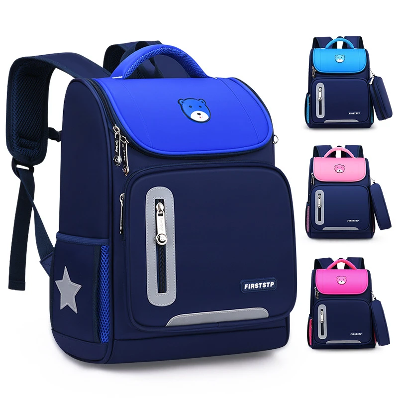 waterproof children School Bags primary school Backpacks boys Girls kids satchel Schoolbag Orthopedic Backpack mochila infantil