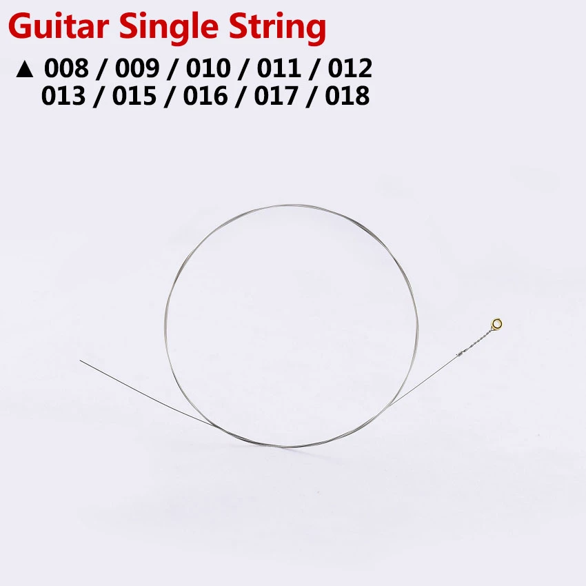 【Made in Korea】1 Piece Guitar Single String  008/009/010/011/012/013/015/016/017/018  / 1 Set Guitar Strings