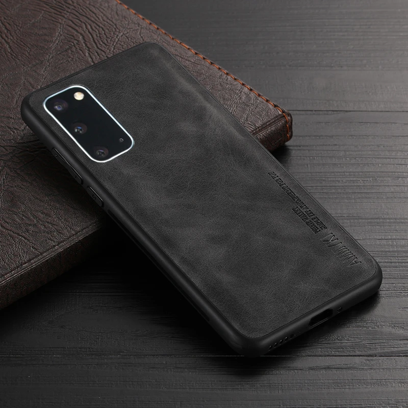 Soft PU leather Case For Samsung Galaxy Note 8 10 Pro S20 Plus Ultra Case Soft Bumper case For Samsung S20 Plus Ultra Case