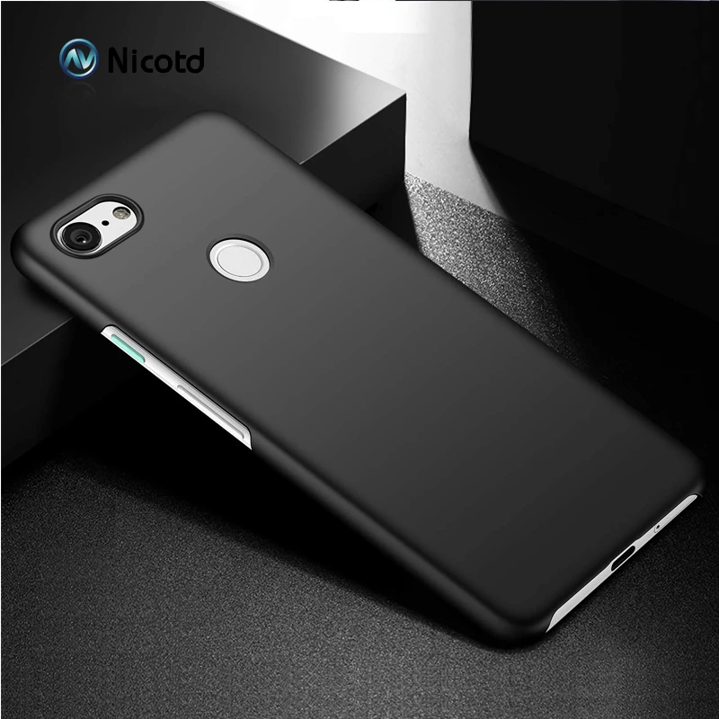 Nicotd Case for Google Pixel 3XL 3 2 Full Cover Luxury hard Plastic Matte PC Cell Phone Cover for Google Pixel 2XL XL 2 3 Bags