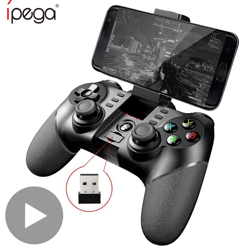 Ipega 9076 PG-9076 Game Pad Gamepad Controller Mobile Bluetooth Trigger Joystick For Android PS3 Smart TV Box Phone PC Wireless