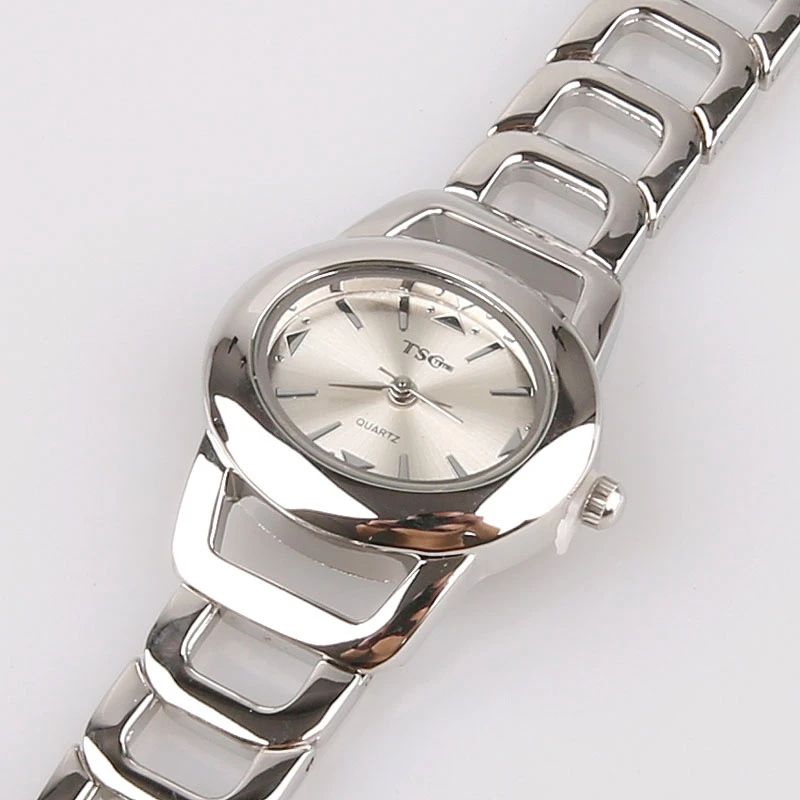 women office ladies rose gold stainless steel luxury quartz wristwatch girls electronic waterproof dress bracelet watches