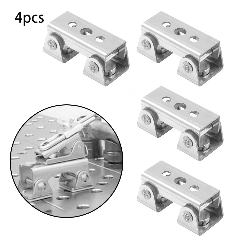 4pcs V Type Welding Jig Adjustable Magnetic Welding Clamps V Pads Fixture Holder Strong Welder Hand Tool Aids Clamping Boom