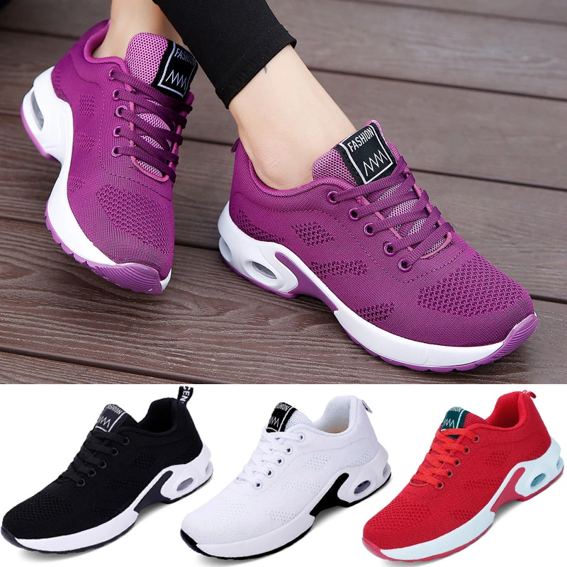 Women's Breathable Running Shoes Woman Sneaker Outdoor Sports Casual Walking Vulcanized Shoe Comfortable Tenis Feminino Footwear