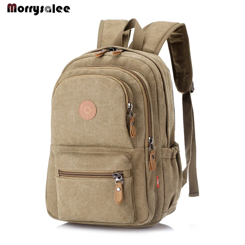 2021 New Fashion Vintage Man's Canvas Backpack Travel Men's Bag Men Large Capacity for College students New Trend