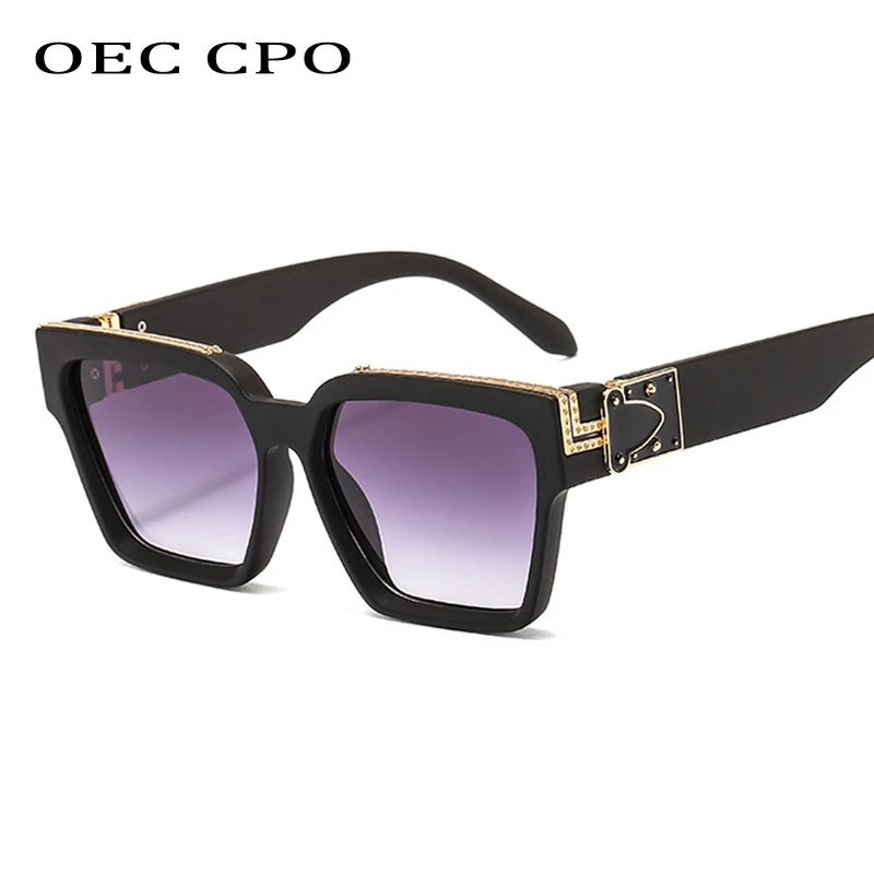 New Vintage Square Sunglasses Women's Men Retro Brand Designer Fashion Colorful Sun Glasses Female Eyewear UV400 Oculos De Sol