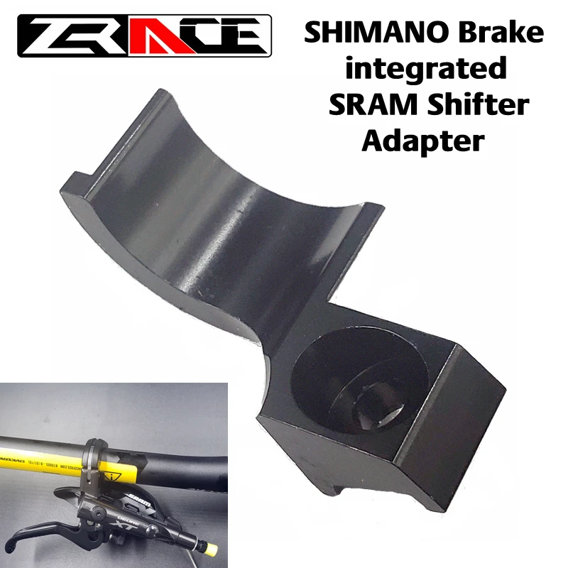 ZRACE XTR / XT / SLX / DEORE Brake integrated SRAM Shifter Adapter, Matchmaker SHIMANO Brake & SRAM Shifter 2 in 1, AL7075, 4.5g