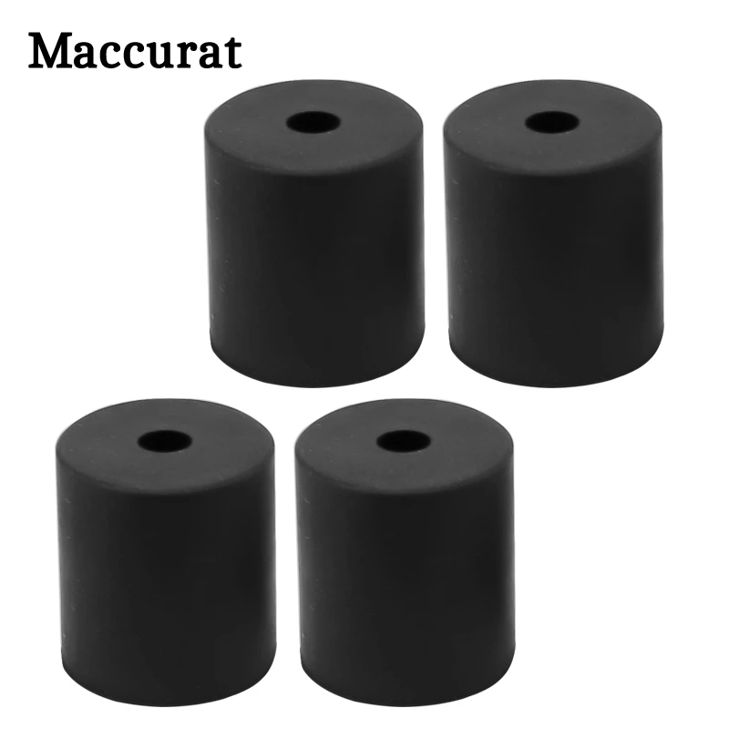 4/5PCS 3d printer High Temperature Blcak Silicone Solid Spacer Hot Bed Leveling Column  short For CR-10/ CR10S Ender-3 Pro MK3