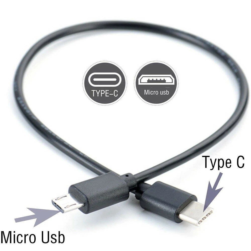 Type C USB-C to Micro USB Male Sync Charge OTG CHARGER Cable Cord Adapter For Phone Huawei Samsung Usbc Wire
