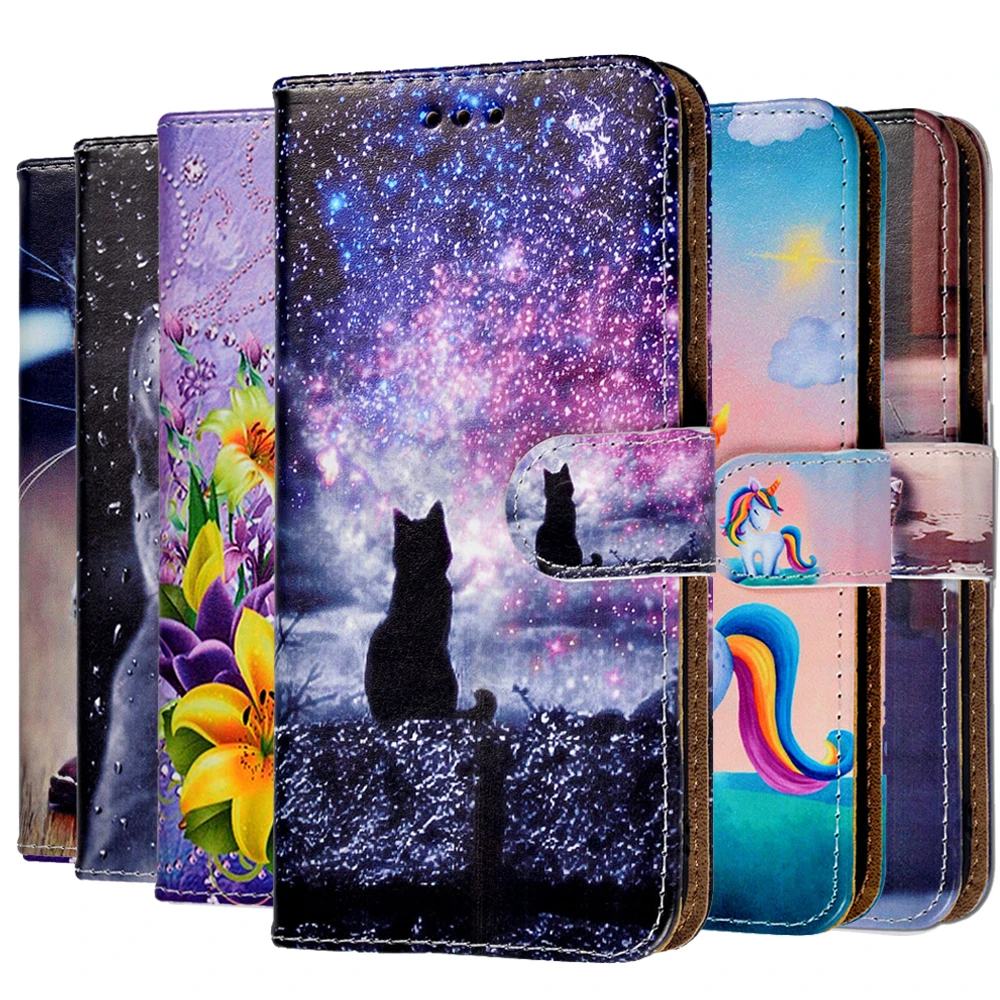 Leather Phone Cover For Samsung Galaxy M01 A01 Core A21S M51 A31 A51 A71 5G A11 A21 A41 M11 M31 M21 Note S20 Ultra Plus Case