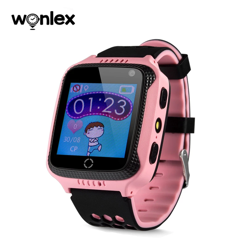 Wonlex Smart-Watch With GPS For Children's Location-Finder Kids Position Tracking Camera Watch GW500S Child Anti-Lost Position