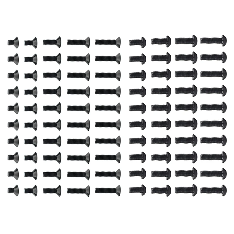 90Pcs screws for vrx racing rc cars RH1011 RH1013 RH1016 RH1017 RH1043 RH1045 FTX Vantage/Carnage/Outlaw,fit 10240 10241 10242