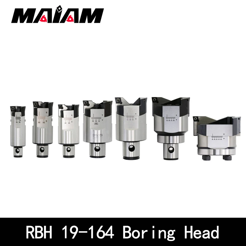 1pc CNC Adjustable RBH double-edged BT30 BT40 SK40 Tool holder rbh boring bar boring cutter boring handle LBK rough boring head