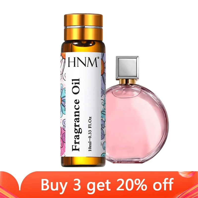 HNM Chance Fragrance Oil 10ML Diffuser Aroma Essential Oil For Perfume Soap Aventus Honeysuckle Lotus Rose Apple Fresh Cotton