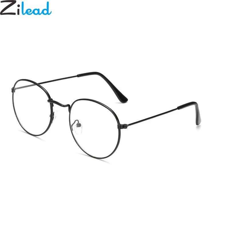 Zilead Oval Metal Reading Glasses Clear Lens Men Women Presbyopic Glasses Optical Spectacle Eyewear Prescription 0 to +4.0