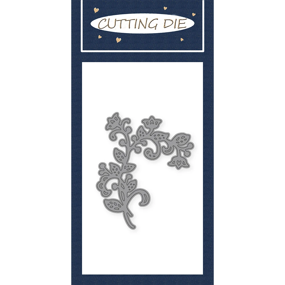 Flower Swirl Vine Metal Cutting Dies leaves Rattan Mould Scrapbook Dies for Stamp&Greet Card Making Cut Paper Craft 2021  New