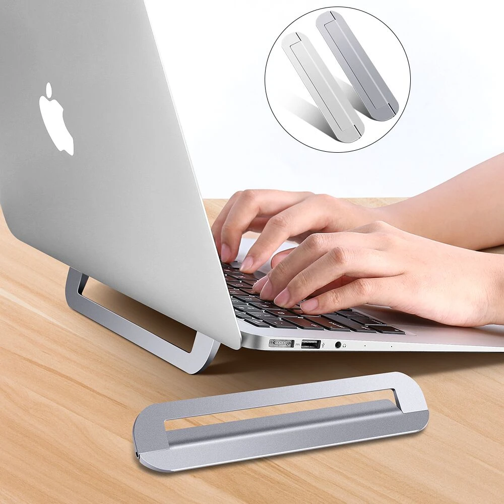 Portable Laptop Stand Auminium Foldable Notebook Support Laptop Holder Adjustable Tablet Base for PC Macbook Pro Notebook Stand