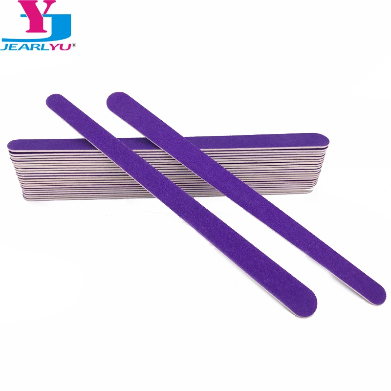 20 Pcs/Lot Professional Nail Art Files Sanding Wood Nail File 180/240 Sandpaper Grit Manicure Tips Nail Art Decorations Tool New