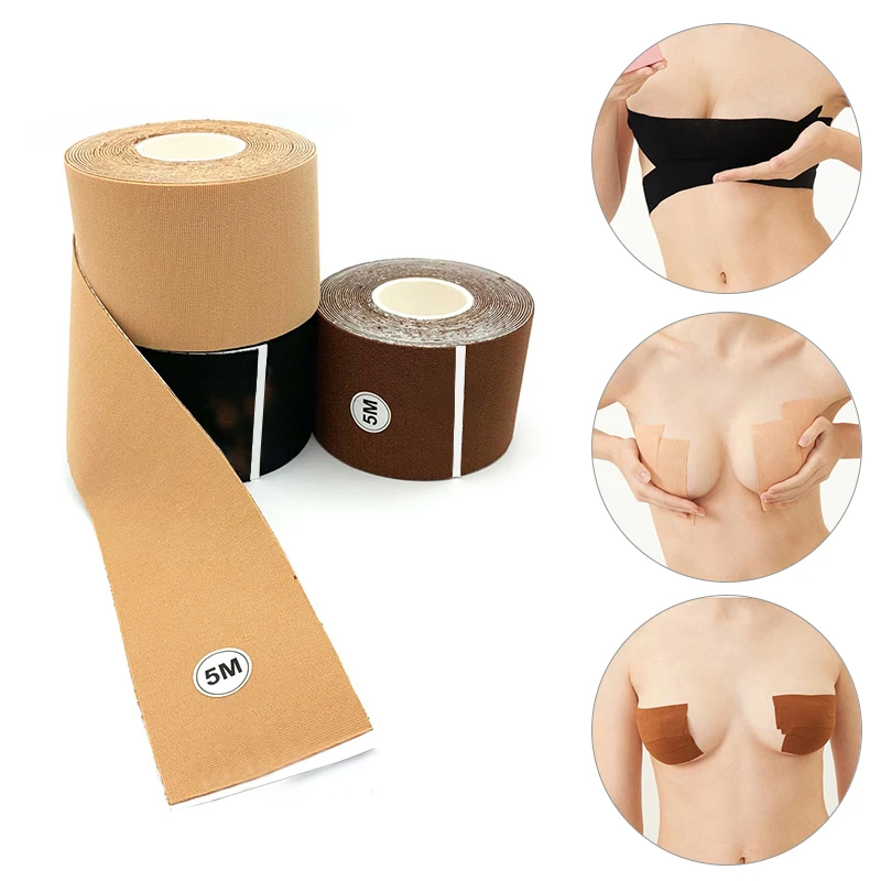 Catelyn  Bra Boob Tape Breast​ Lifting Tape Sticker For Nipples Body Booby Tape Fashion Chest Breast Adhesive Push Up Sticky Bra