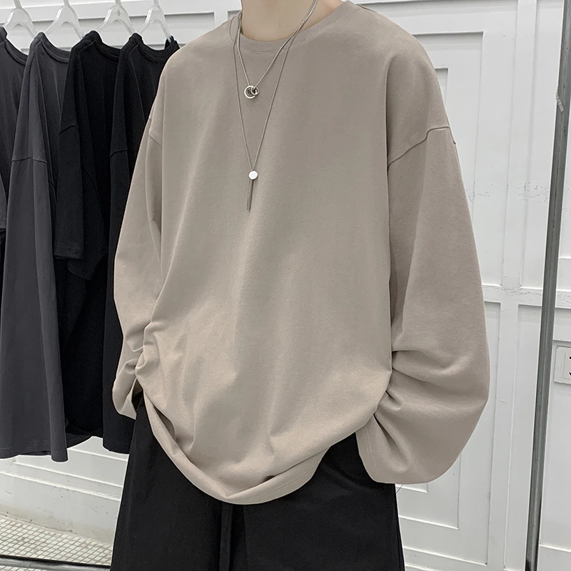 Oversized Solid 17 Colors Pullover Hoodies For Men 2021 Mens Streetwear Harajuku Sweatshirts Long Sleeve Korean Clothes Women