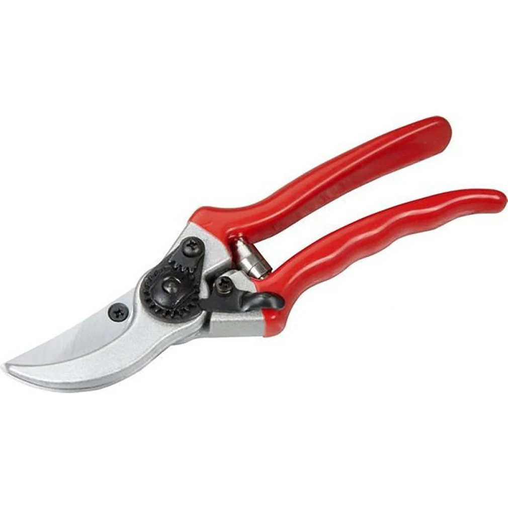 Red Handle Gardening Cutting Braches Fruit Tress Farm Garden Scissors Cutter Picking Fruit Flowers Farming