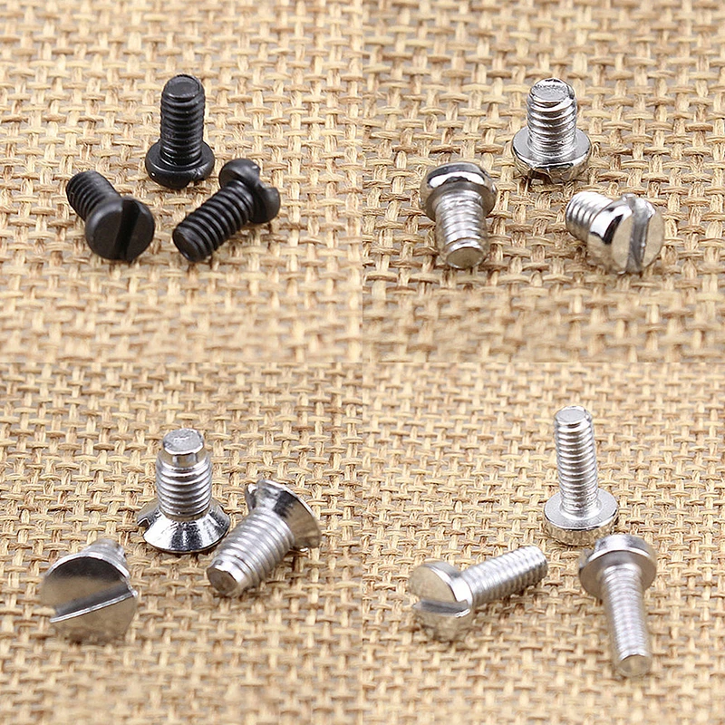10PCS Flat Needle Plate Screws Presser Foot Nails Dental Screw Needle Mounting Screws DIY Sewing Machine Accessories
