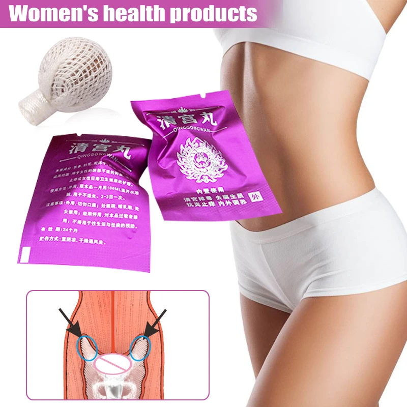 10Pcs/Set Chinese Herbal Tampon for Women Clean Point Tampons Vaginal Cleansing Pearls Womb Detox Pearls Health Care SN-Hot