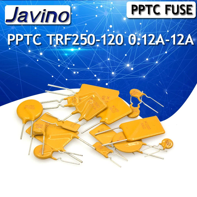 10PCS DIP PPTC self recovery fuse RUEF250/RGEF300/TRF250/RXEF030 direct fuse 16V 30V 72V 250V 0.4A-12A