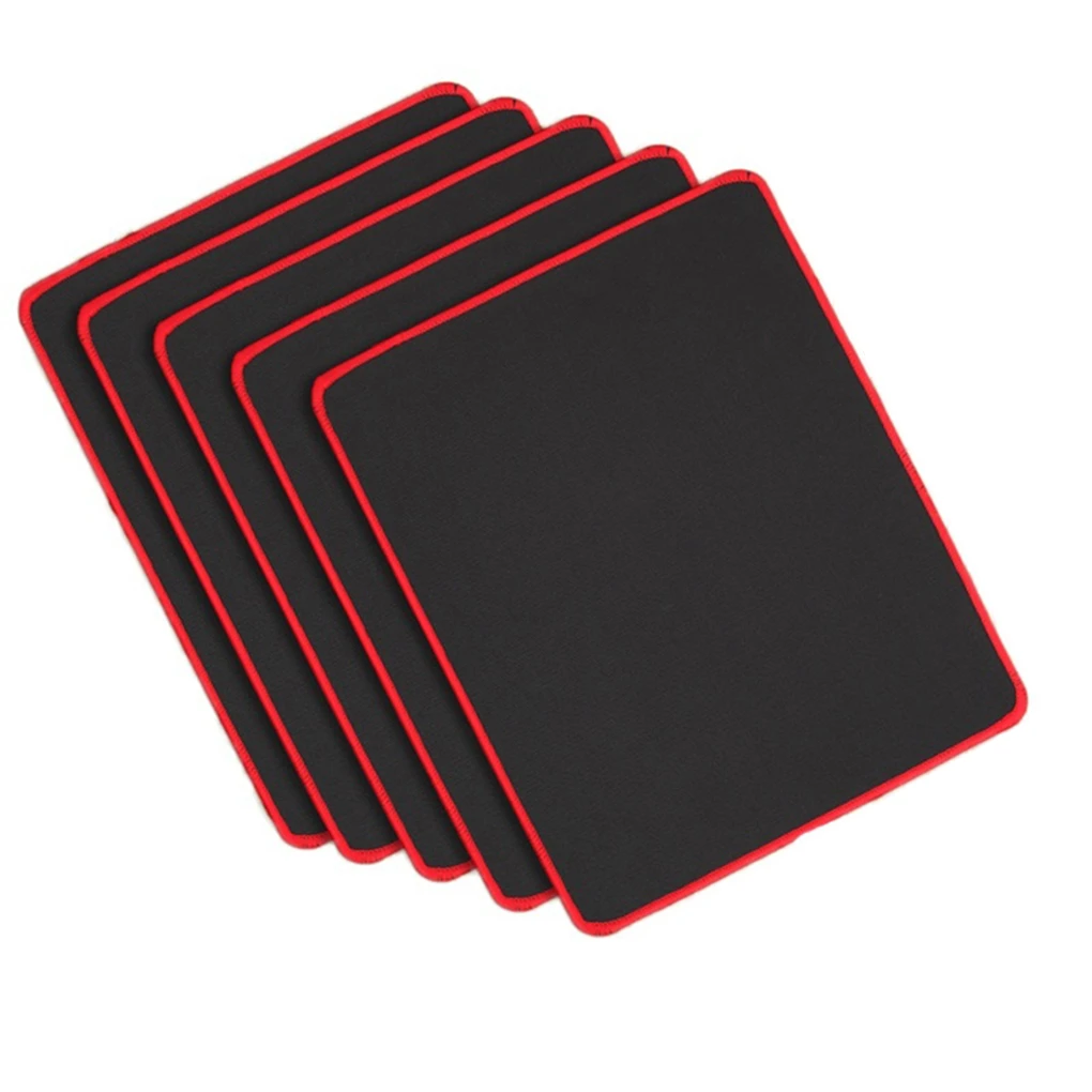 2020 Hot Non Slip Wear Resistant Computer Notebook Soft Edge Seamed Mouse Pad Office Rubber Fabric Mat
